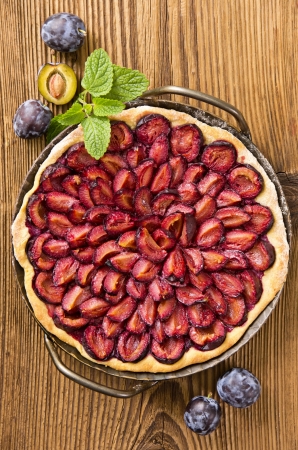 plum pieの写真素材