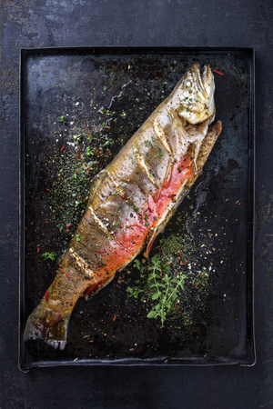 Barbecue on a white backgroundの写真素材