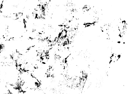 Urban grunge ink texture on paper hand printed. Abstract vintage monochrome print. Vector illustration. Dash and scratch. Overlay, multiply black and white filter.のイラスト素材