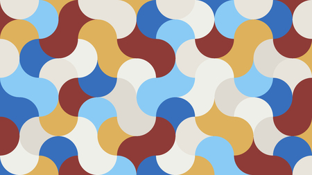 Flat, fashionable, stylish, geometric background in tones of chili oil 1920 x 1080 px. for interior, design, advertising, screen saver, wallpaper, covers, walls.のイラスト素材