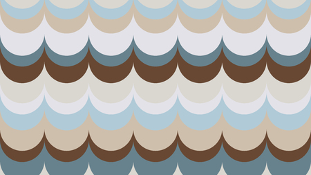 fashionable, wavy, geometric background in shades of Emperador for interior, design, advertising, screensaver, walls. vector patternのイラスト素材
