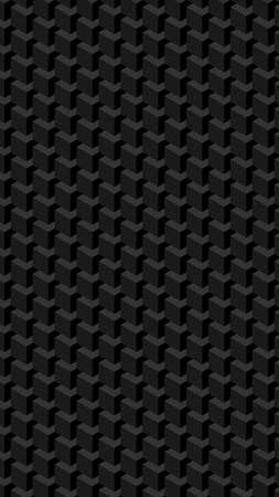 Trendy geometric background in isometric style. Wall of cubes.のイラスト素材