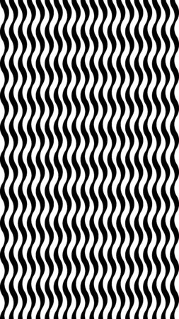 Vertical background with a wavy hypnotic stripe. The illusion of movement. Abstract hypnotic format for gadget screens.のイラスト素材