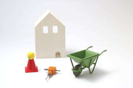 House under constructionの写真素材