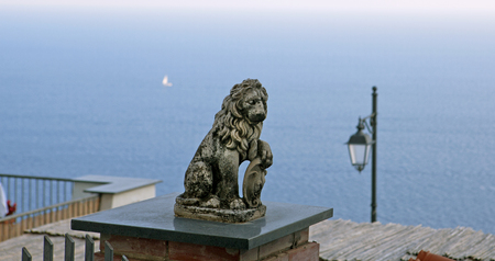 landscape and specific photos of Italy and the environs of Naples, small southern cities of Italyの写真素材