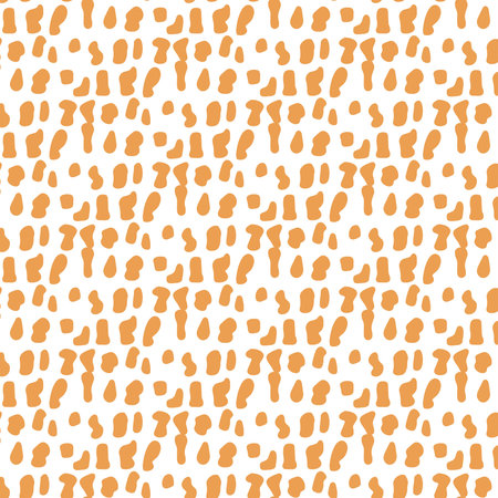 Vector seamless pattern with abstractions in boho style. Cute pattern with spots. decoration in boho...