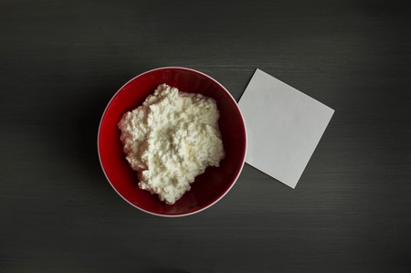 notes lactose free intolerance - food with wooden background notesの写真素材