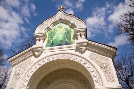 Russian historic Old town Suzdal - an ancient monastery, tourist placesの写真素材