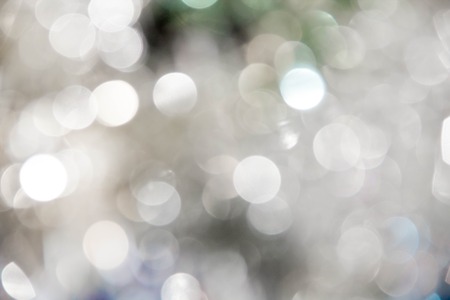 Lights on blue background. holiday bokeh. Abstract. Christmas . Festive with defocused starsの写真素材