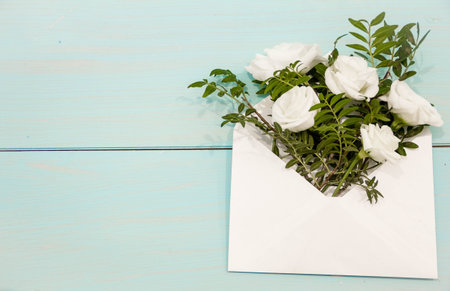 Mothers Day background. Still life, top view, copy space. Unusual creative holiday greeting card....