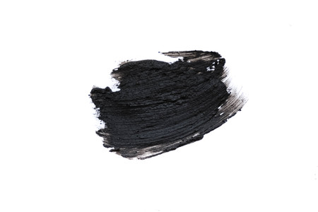 Black volcanic cosmetic clay texture close up. solution of cosmetic clay abstract background.の写真素材