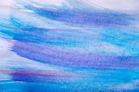 Abstract blue watercolor backgroundの写真素材