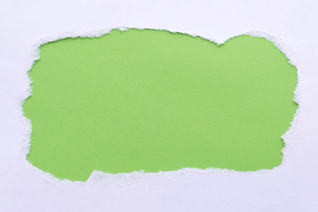Torn Real Paper Scraps minimal concept.の写真素材