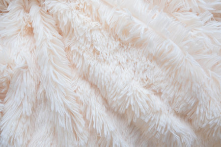 A whole page of soft white sweater fabric background texture