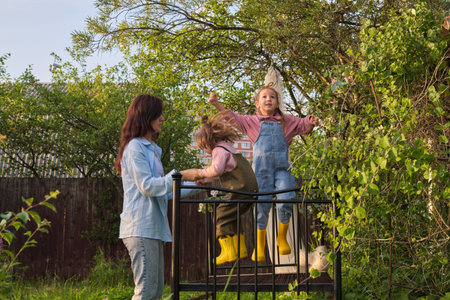 Hidden behind a house, an overgrown garden becomes the stage for countless stories and adventures,...