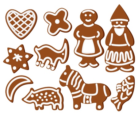 Chrismas cookies  のイラスト素材