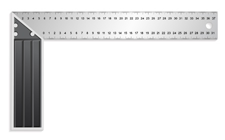 The metal measuring toolのイラスト素材