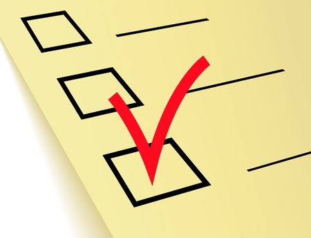 The sheet of paper. Test.  のイラスト素材