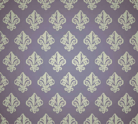 The background with a print of a abstract floral elementsのイラスト素材