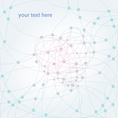 Abstract background of a communication conceptのイラスト素材