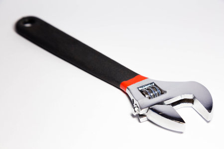 Adjustable wrench for plumbingの写真素材