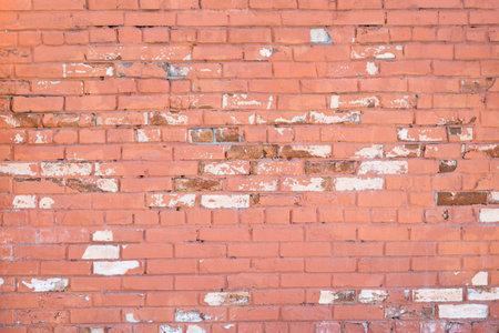 Old brick wallの写真素材