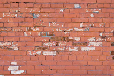 Old brick wallの写真素材