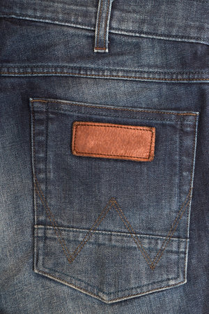 Jeans, denim fabric textureの写真素材