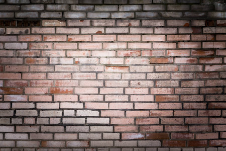 Old brick wallの写真素材