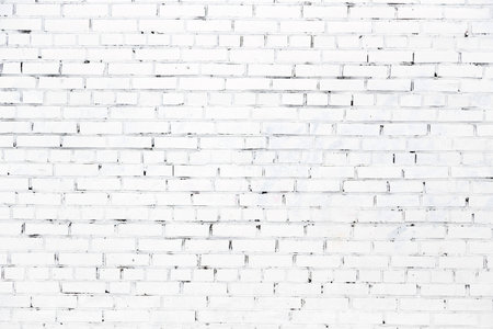 
Texture of a white brick wallの写真素材