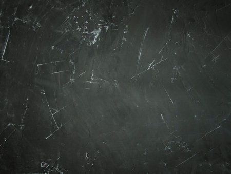 Chenaya, concrete wall, with uneven, white stripes. An old, shabby, retro background. A dark,...