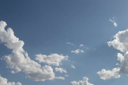 sky clouds blue white gray cloud sunlight fresh spring rainのeditorial素材