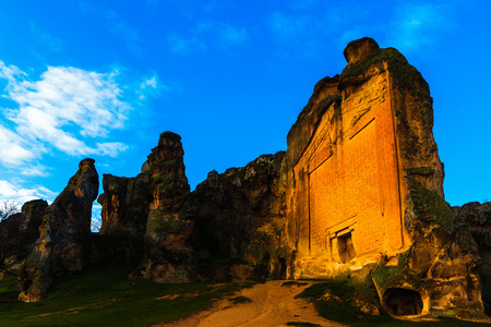 Yazilikaya in Phrygia in Eskisehir,Anatoliaの写真素材