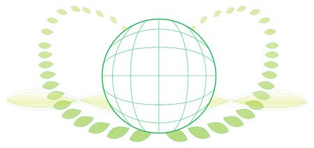 Love our earth by green livingのイラスト素材