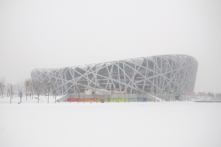 Beijing Bird Nest International Stadiumのeditorial素材
