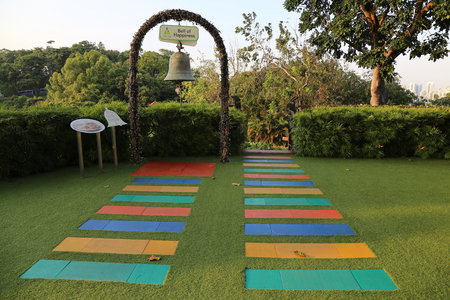 Bell of happiness in Singaporeのeditorial素材