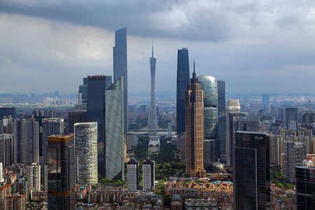 Guangzhou Tianhe City Architectural scenery