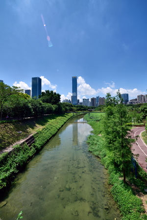 Shenzhen Park City Sceneryのeditorial素材