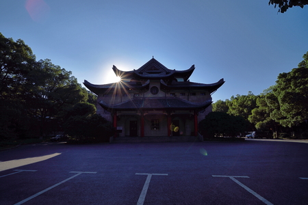 Changsha Hunan University Auditoriumのeditorial素材