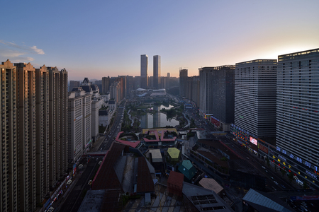Guiyang flower orchard city sceneryのeditorial素材