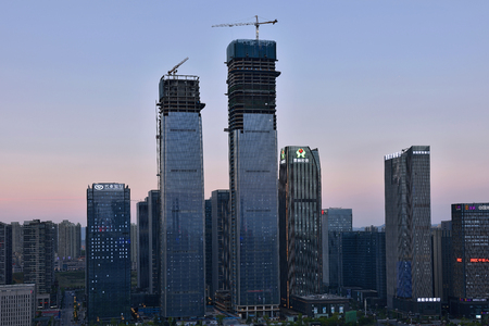 Guiyang Guizhou Financial City Architectureのeditorial素材