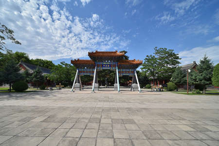 Harbin Confucian Temple architectural sceneryのeditorial素材