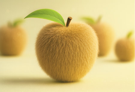 Kiwi fruit with filter effect retro vintage style and soft focusの素材