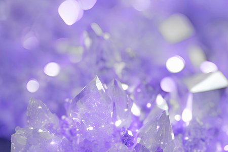 purple crystal background, macro photo with shallow depth of field.のeditorial素材