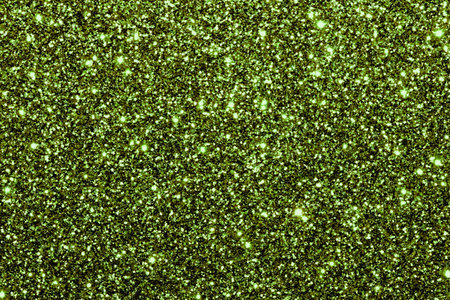 green glitter texture christmas abstract background. close up of christmas lightsのeditorial素材