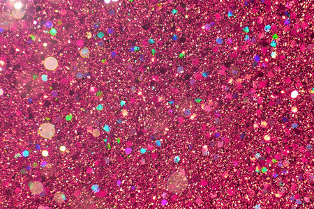 Pink glitter texture christmas abstract background. Close-up image.のeditorial素材
