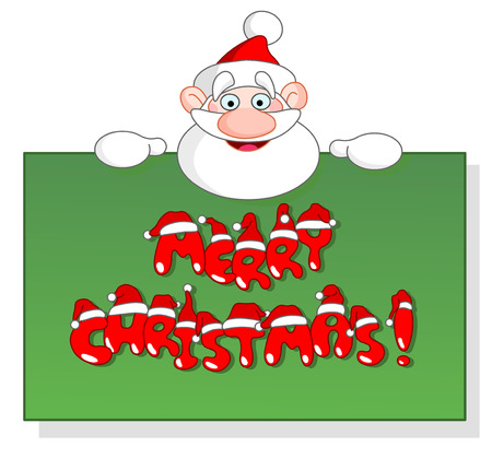 Merry Christmas cardのイラスト素材