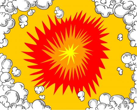 Comic book backgroundのイラスト素材