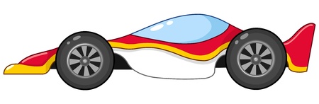 Race carのイラスト素材
