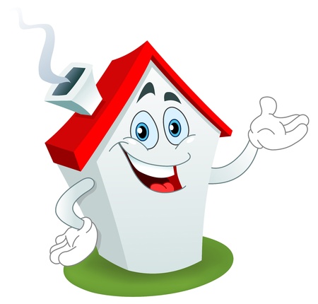 Cartoon houseのイラスト素材